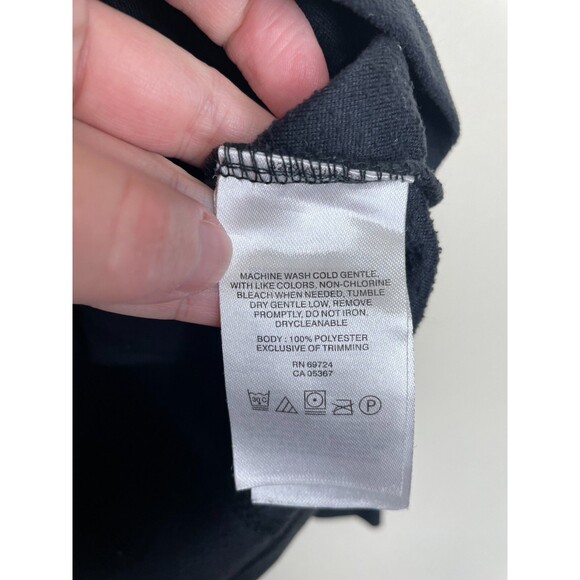 Columbia Mens XS 1/4 Zip Fleece Sweater Black Long Sleeve High Neck Pullover - Picture 6 of 9